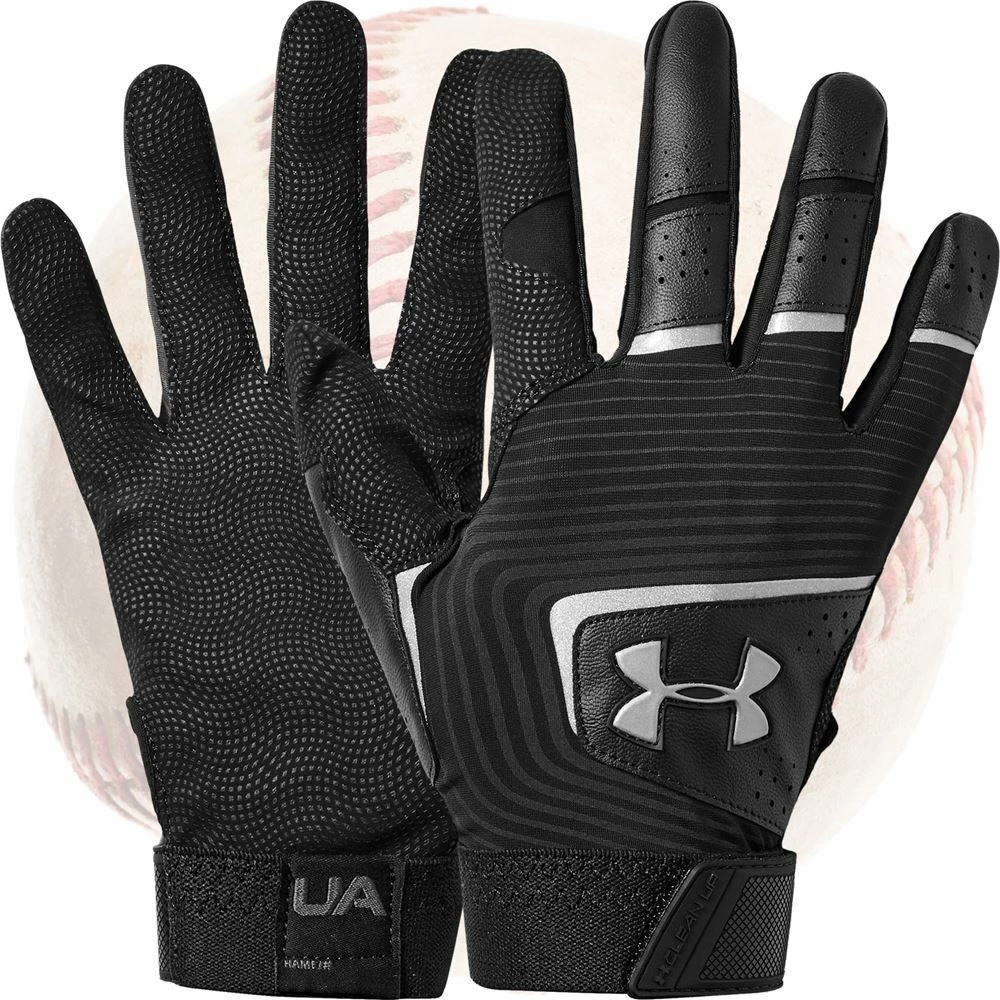 Under Armour Clean Up Baseball Batting Gloves 3 Under Armour Clean Up Baseball Batting Gloves - Image 3