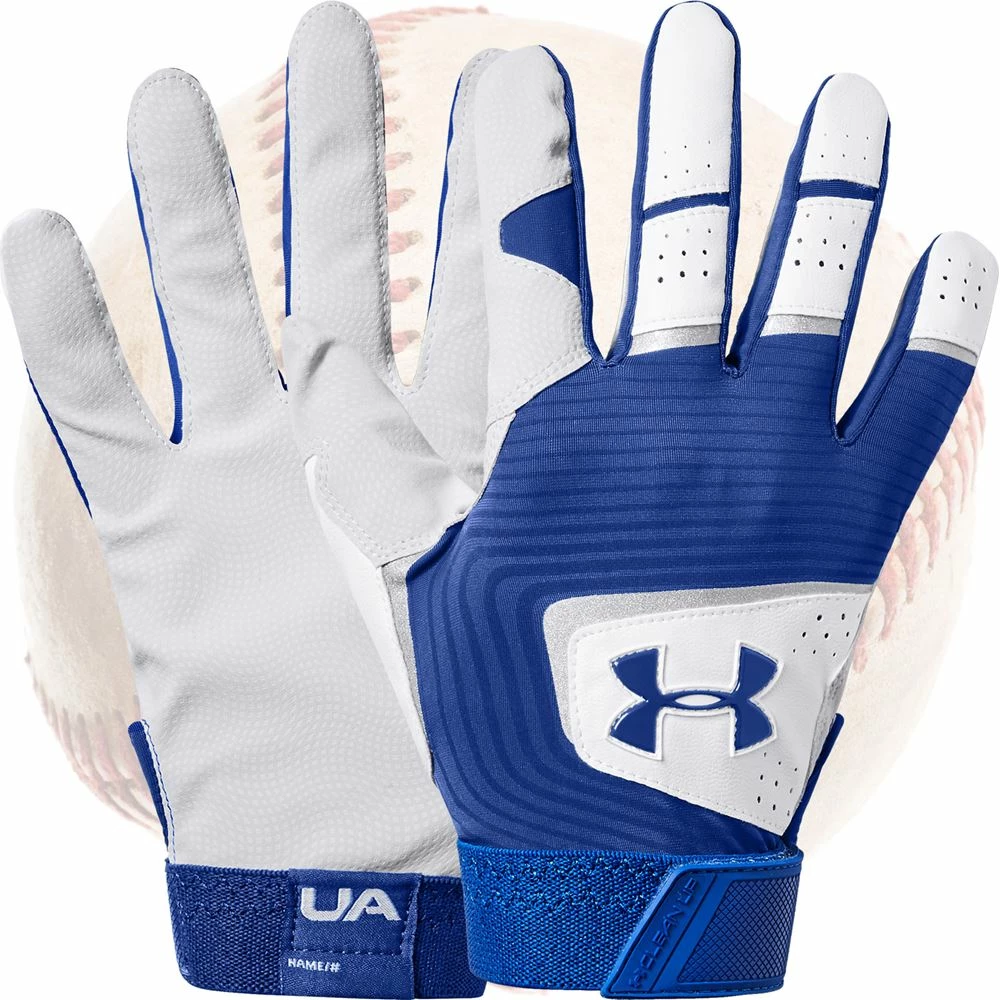 Under Armour Clean Up Baseball Batting Gloves 2 Under Armour Clean Up Baseball Batting Gloves - Image 2