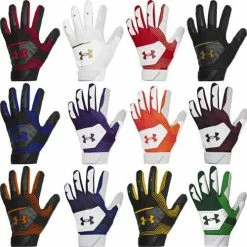 Under Armour Clean Up Mens Baseball Batting Gloves