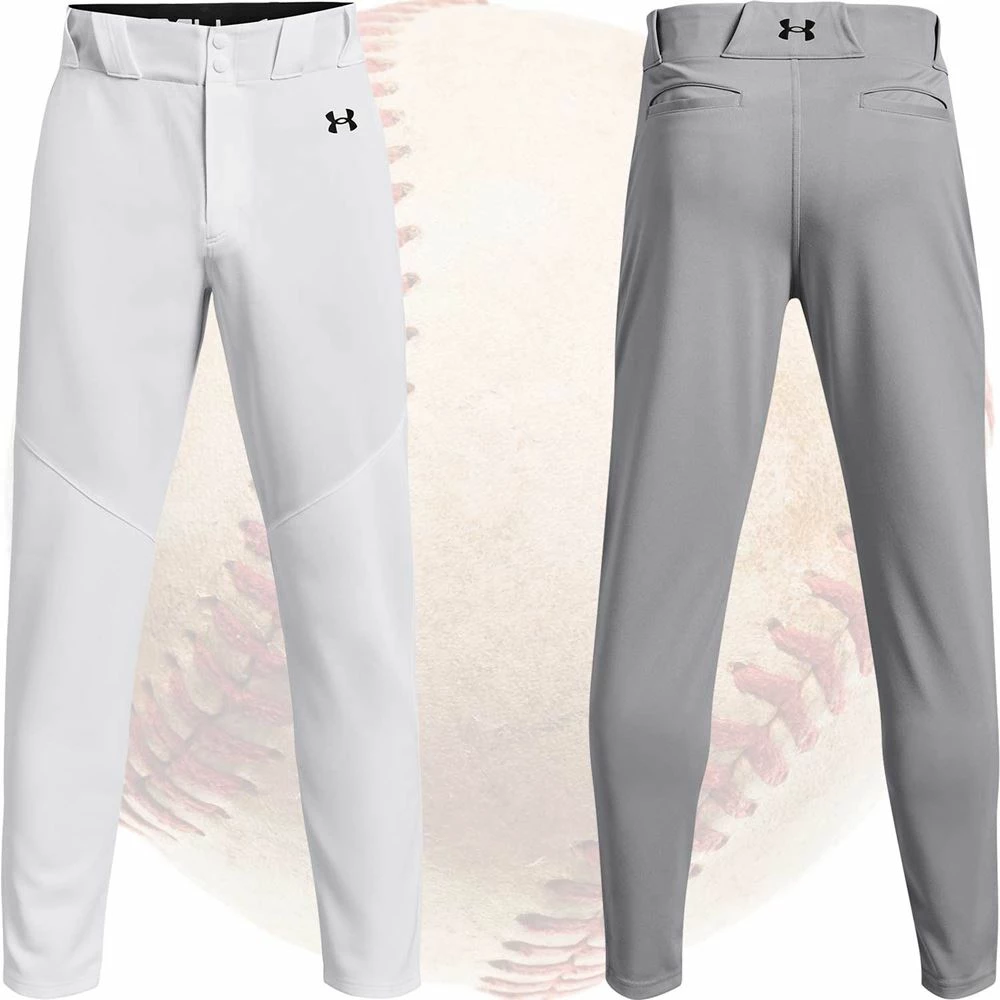 Under Armour Utility Youth Open Bottom Tapered Baseball Pants 2 Under Armour Utility Youth Open Bottom Tapered Baseball Pants - Image 2