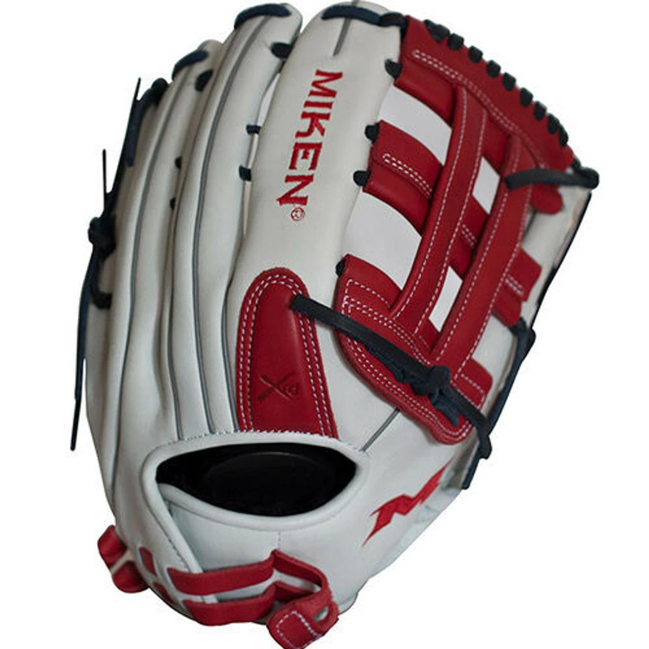 Miken Pro Series 13.5 In Slowpitch Softball Glove Left Hand Throw 1 Miken Pro Series 13.5 In Slowpitch Softball Glove Left Hand Throw