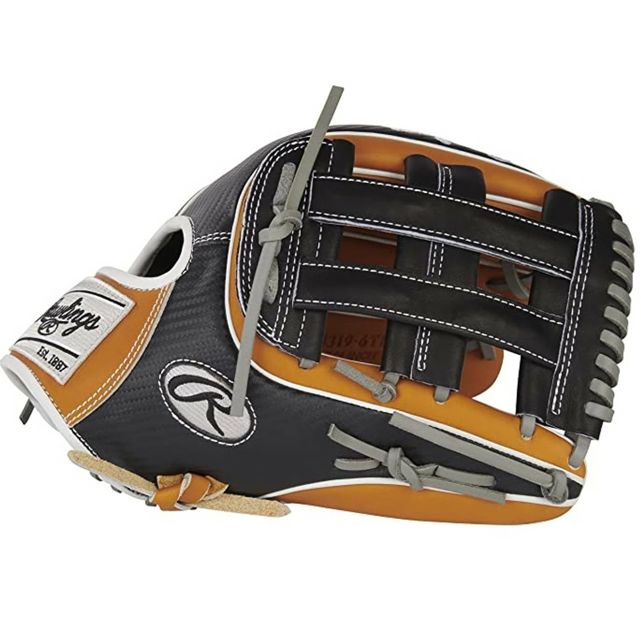 Rawlings Heart Of The Hide 12.75 Inch Baseball Glove H Web Right Hand Throw 2 Rawlings Heart Of The Hide 12.75 Inch Baseball Glove H Web Right Hand Throw - Image 2