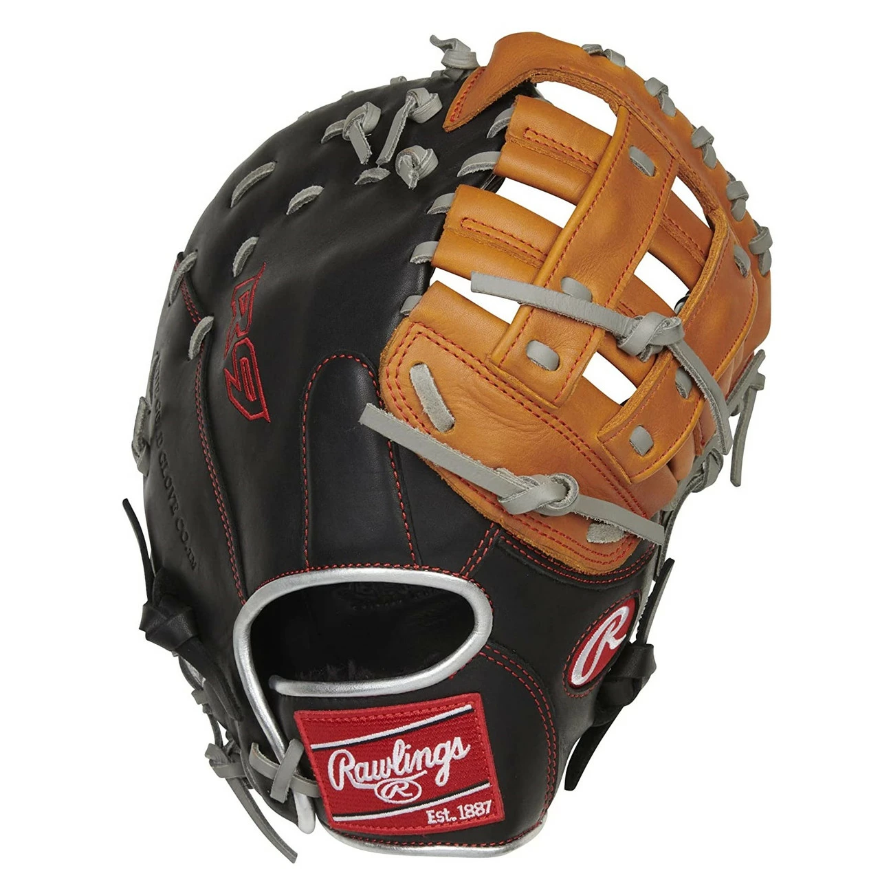 Rawlings R9 Contour Baseball First Base Mitt 12 Inch Modified Pro H-Web Right Hand Throw 1 Rawlings R9 Contour Baseball First Base Mitt 12 Inch Modified Pro H-Web Right Hand Throw