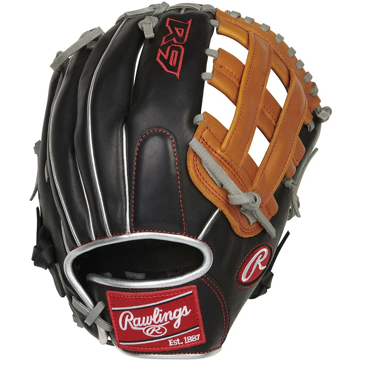 Rawlings R9 Contour Baseball Glove 12 Inch Pro H-Web Right Hand Throw 1 Rawlings R9 Contour Baseball Glove 12 Inch Pro H-Web Right Hand Throw