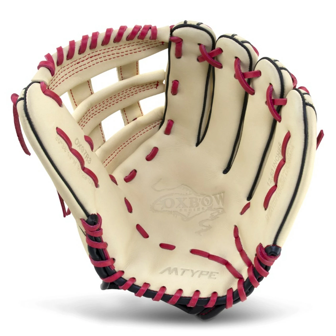 Marucci M TYPE Oxbow 97R3 12.50 H Web Baseball Glove Right Hand Throw 2 Marucci M TYPE Oxbow 97R3 12.50 H Web Baseball Glove Right Hand Throw - Image 2