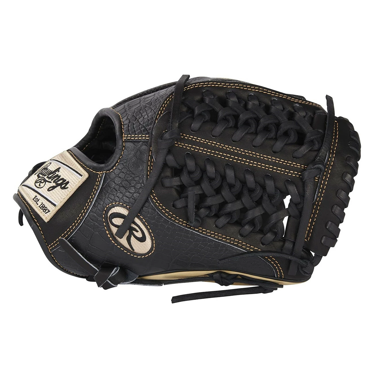 Rawlings Heart Of The Hide Baseball Glove R2G Narrow Fit 11.75 Inch Modified Trap-Eze Web Right Hand Throw 3 Rawlings Heart Of The Hide Baseball Glove R2G Narrow Fit 11.75 Inch Modified Trap-Eze Web Right Hand Throw - Image 3