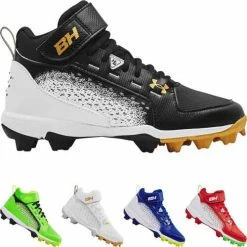 Under Armour Youth Harper 6 Mid RM Jr. Baseball Cleats Cleats