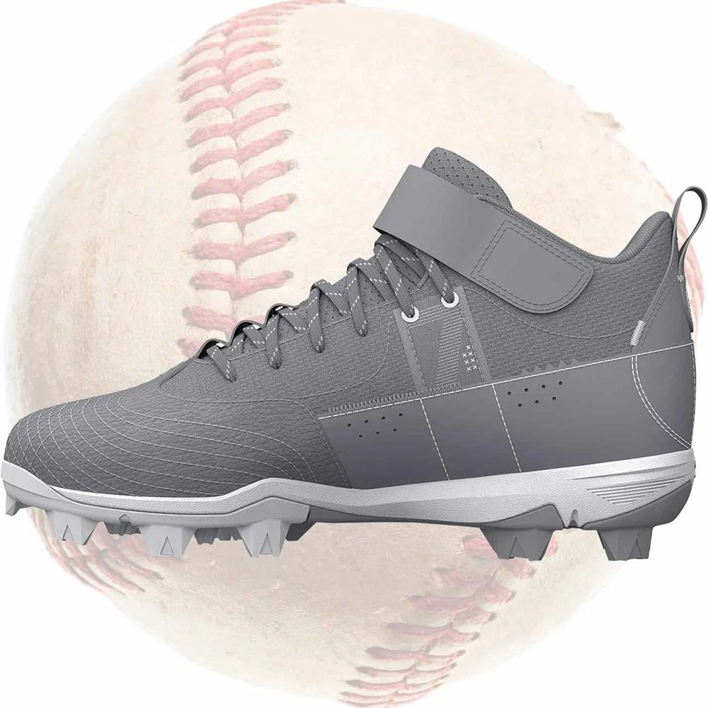 Under Armour Harper 7 Mid RM Mens Baseball Cleats Shoes 2 Under Armour Harper 7 Mid RM Mens Baseball Cleats Shoes - Image 2