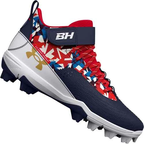 Under Armour Harper 7 USA Mid RM Jr. Youth Baseball Cleats 1 Under Armour Harper 7 USA Mid RM Jr. Youth Baseball Cleats