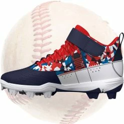 Under Armour Harper 7 USA Mid RM Jr. Youth Baseball Cleats 7 Under Armour Harper 7 USA Mid RM Jr. Youth Baseball Cleats -Baseball Gloves Shop 3025599 400 M 1500
