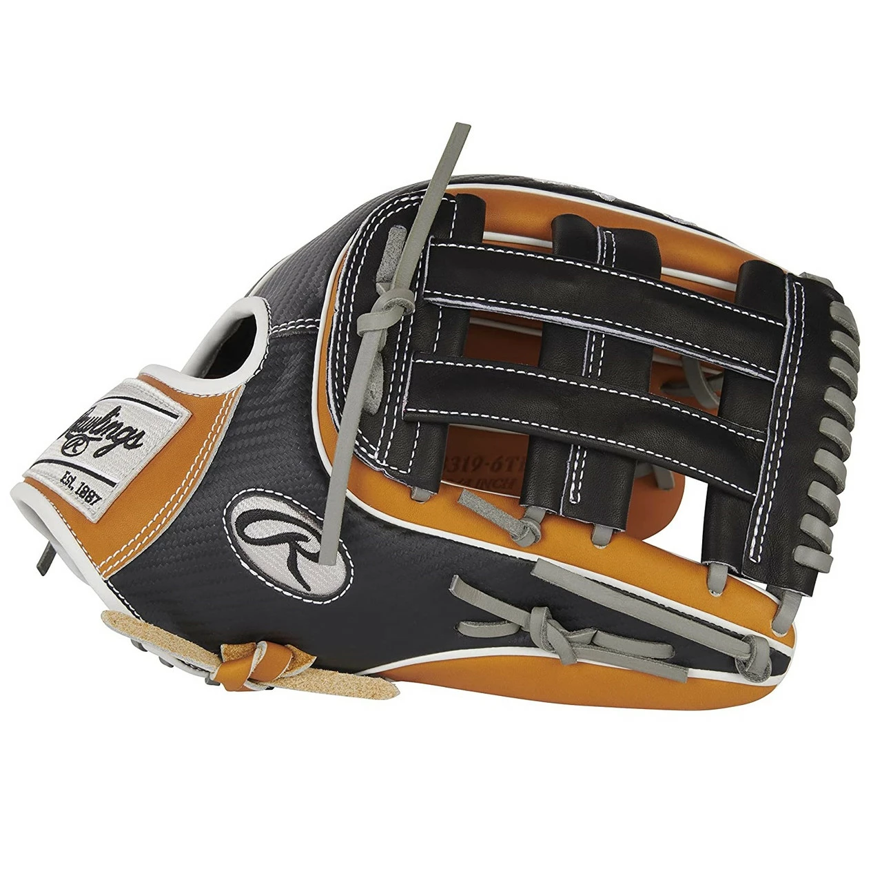 Rawlings Heart Of The Hide 12.75 Inch Baseball Glove H Web Right Hand Throw 5 Rawlings Heart Of The Hide 12.75 Inch Baseball Glove H Web Right Hand Throw - Image 5