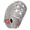 Rawlings R9 Series Fastpitch Softball First Base Mitt Mod Pro H Web 12.5 Inch Right Hand Throw