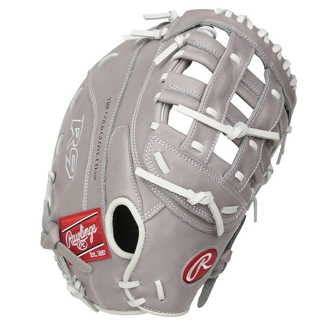 Rawlings R9 Series Fastpitch Softball First Base Mitt Mod Pro H Web 12.5 Inch Right Hand Throw 1 Rawlings R9 Series Fastpitch Softball First Base Mitt Mod Pro H Web 12.5 Inch Right Hand Throw