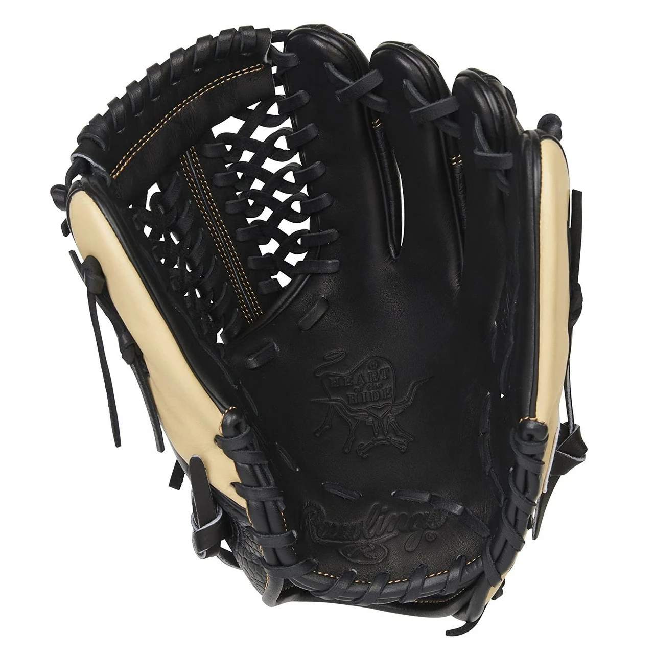 Rawlings Heart Of The Hide Baseball Glove R2G Narrow Fit 11.75 Inch Modified Trap-Eze Web Right Hand Throw 2 Rawlings Heart Of The Hide Baseball Glove R2G Narrow Fit 11.75 Inch Modified Trap-Eze Web Right Hand Throw - Image 2