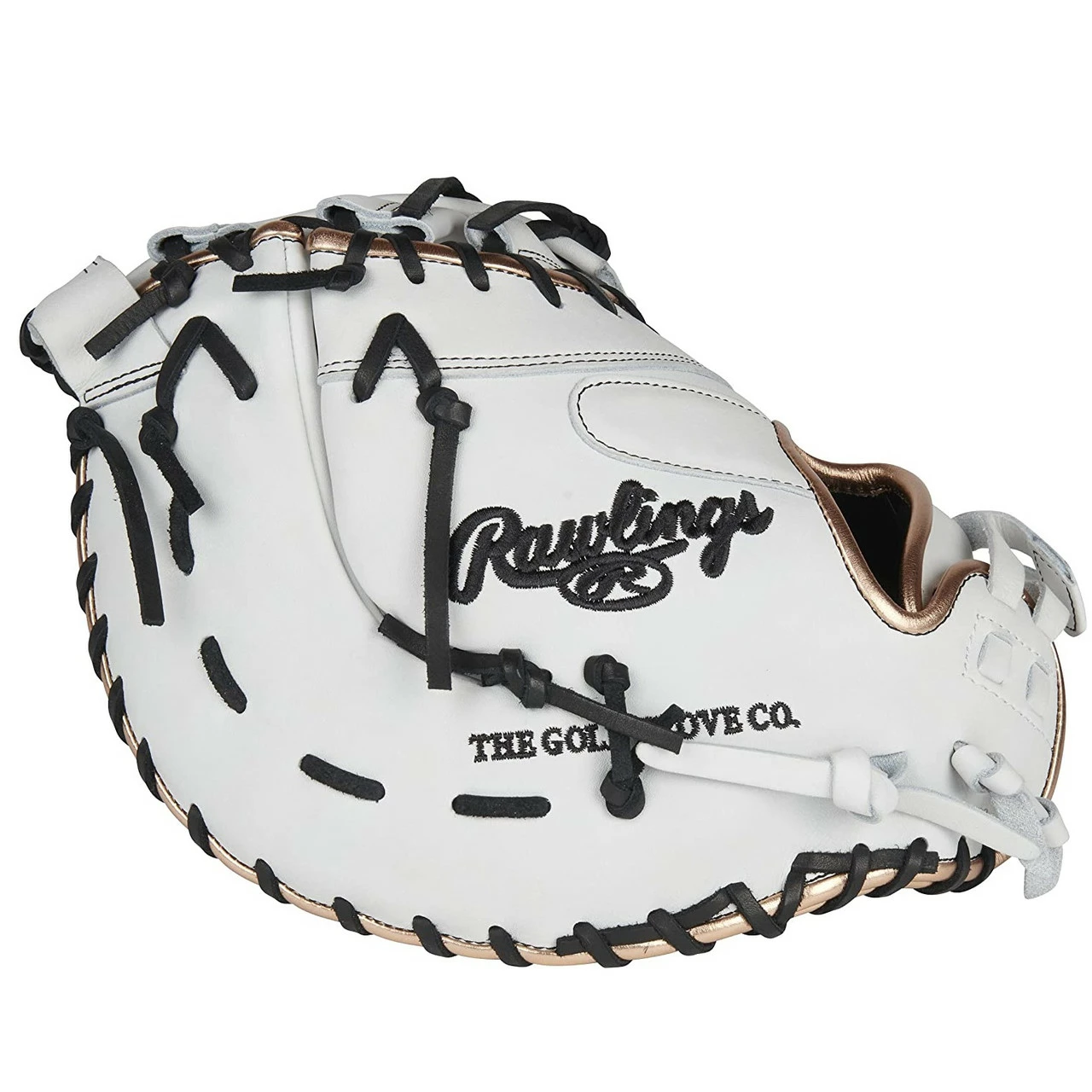 Rawlings Heart Of The Hide First Base Softball Mitt 12.5 Modified Single Post Web Right Hand Throw 4 Rawlings Heart Of The Hide First Base Softball Mitt 12.5 Modified Single Post Web Right Hand Throw - Image 4