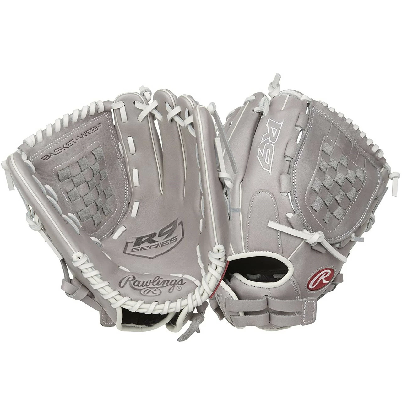 Rawlings R9 Series Fastpitch Softball Glove Basket Web 12 Inch Right Hand Throw 3 Rawlings R9 Series Fastpitch Softball Glove Basket Web 12 Inch Right Hand Throw - Image 3