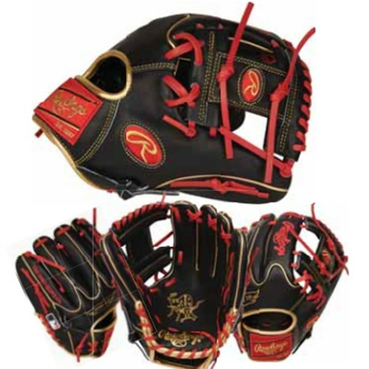 Rawlings Heart Of Hide 2022 Baseball Glove BLACK 11.75 Inch Right Hand Throw 5 Rawlings Heart Of Hide 2022 Baseball Glove BLACK 11.75 Inch Right Hand Throw - Image 5