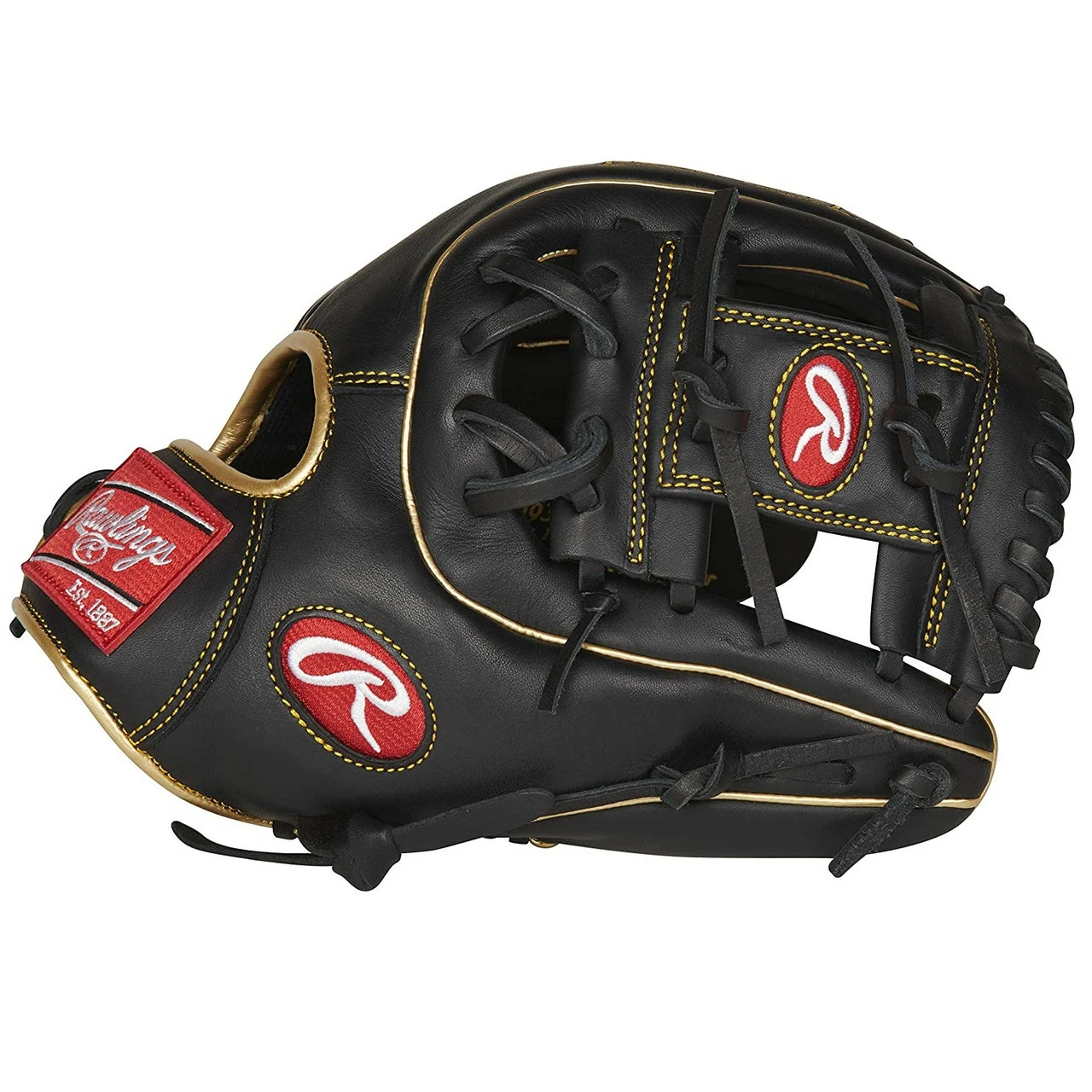 Rawlings R9 Baseball Glove 11.5 I Web Right Hand Throw 3 Rawlings R9 Baseball Glove 11.5 I Web Right Hand Throw - Image 3