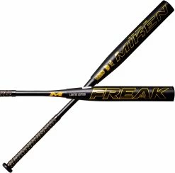 Miken Freak Gold Maxload USSSA NSA ISA Slowpitch Softball Bat 34 Inch 28 Oz