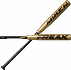 Miken Freak Gold 12 MAXLOAD USA Slowpitch Softball Bat 34 Inch 28 Oz