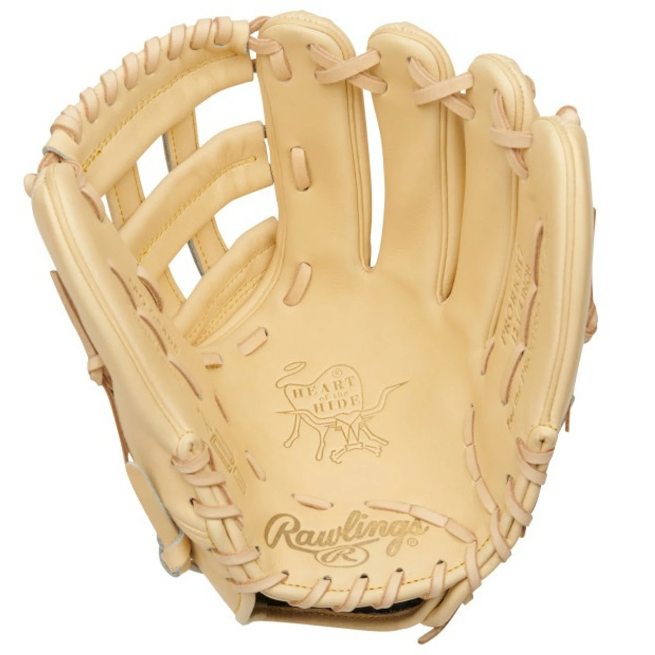 Rawlings Heart Of Hide 2022 Baseball Glove CAMEL 12.25 Inch Right Hand Throw 2 Rawlings Heart Of Hide 2022 Baseball Glove CAMEL 12.25 Inch Right Hand Throw - Image 2