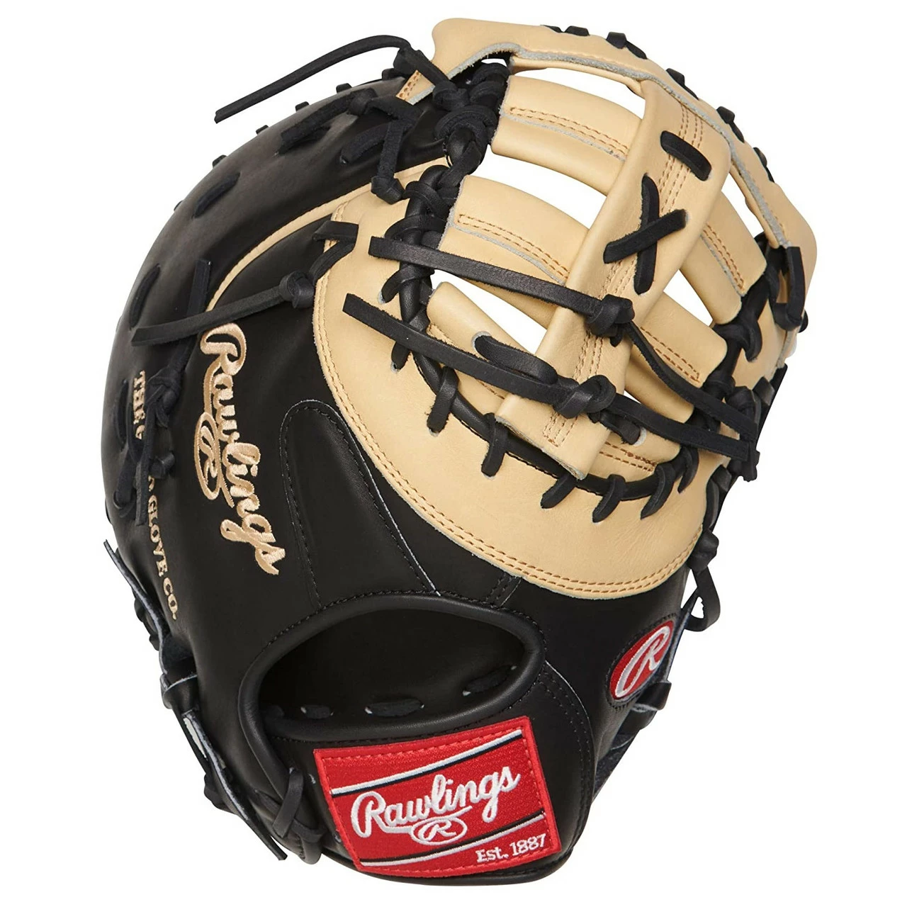 Rawlings Heart Of The Hide First Base Baseball Glove Camel Black 13 Inch Right Hand Throw 1 Rawlings Heart Of The Hide First Base Baseball Glove Camel Black 13 Inch Right Hand Throw
