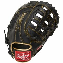 Rawlings R9 Series Baseball First Base Mitt Mod Pro H Web 12.5 Inch Right Hand Throw