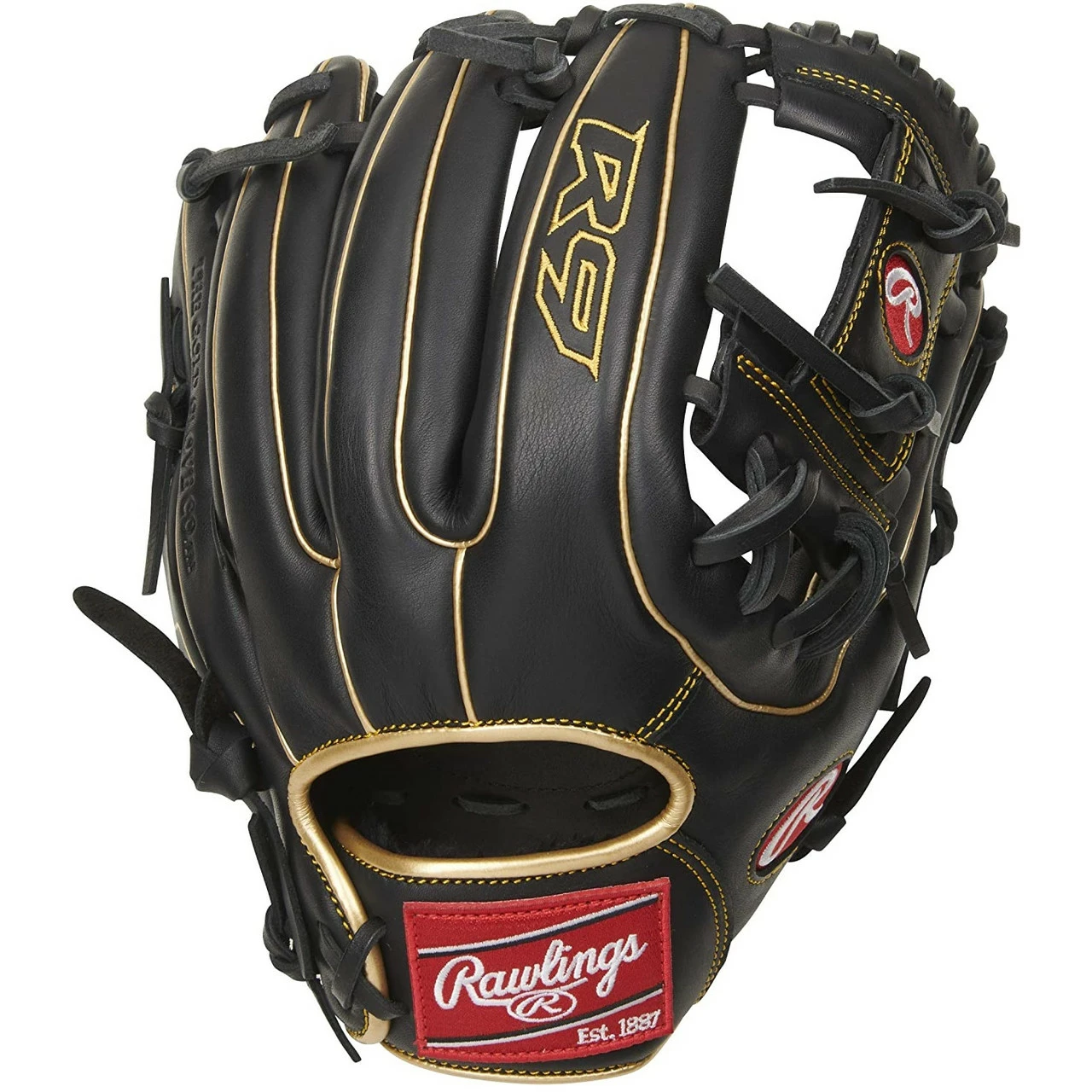 Rawlings R9 Baseball Glove 11.5 I Web Right Hand Throw 1 Rawlings R9 Baseball Glove 11.5 I Web Right Hand Throw