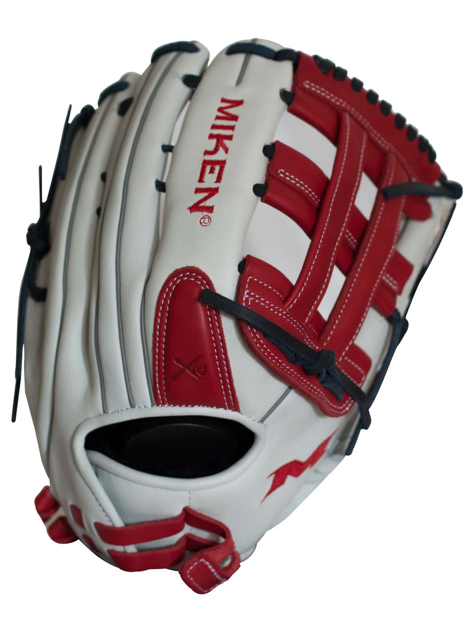 Miken Pro Series 14 In Slowpitch Softball Glove Left Hand Throw 3 Miken Pro Series 14 In Slowpitch Softball Glove Left Hand Throw - Image 3