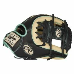 Rawlings Heart Of The Hide Black Camel Mint R2G Baseball Glove Pro I Web 11.5 Inch Right Hand Throw 6 Rawlings Heart Of The Hide Black Camel Mint R2G Baseball Glove Pro I Web 11.5 Inch Right Hand Throw -Baseball Gloves Shop 7 80756.1606842915