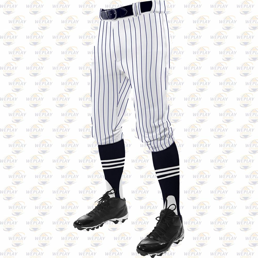 Champro Sports Men's Pinstripe Knicker Baseball Pants Champro 3 Champro Sports Men's Pinstripe Knicker Baseball Pants Champro - Image 3