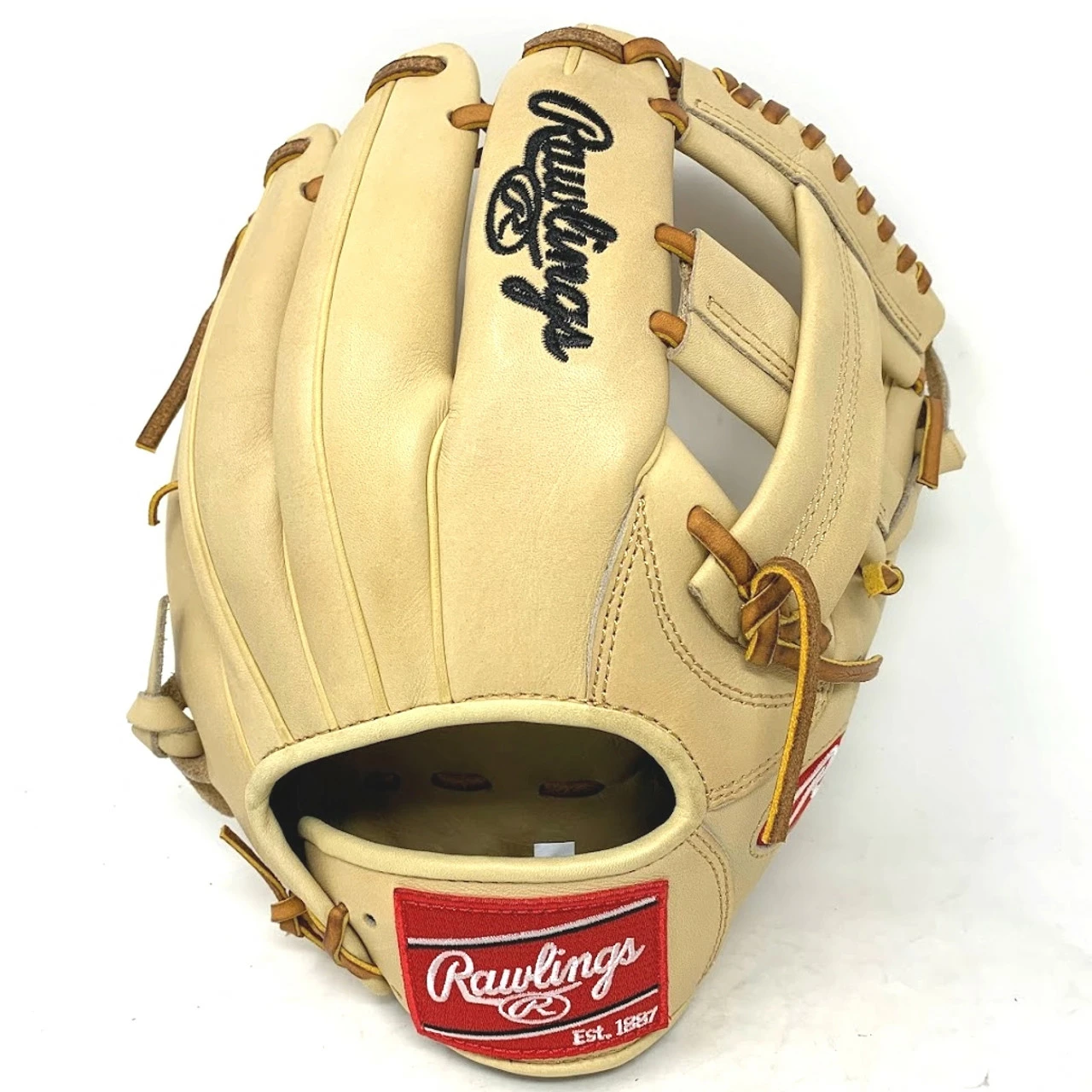 Rawlings Heart Of The Hide PRO-TT2 Baseball Glove 11.5 Camel Tan Laces Right Hand Throw 6 Rawlings Heart Of The Hide PRO-TT2 Baseball Glove 11.5 Camel Tan Laces Right Hand Throw - Image 6