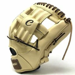 Classic Baseball Glove 11.75 Inch T Web Blonde Brown Right Hand Throw