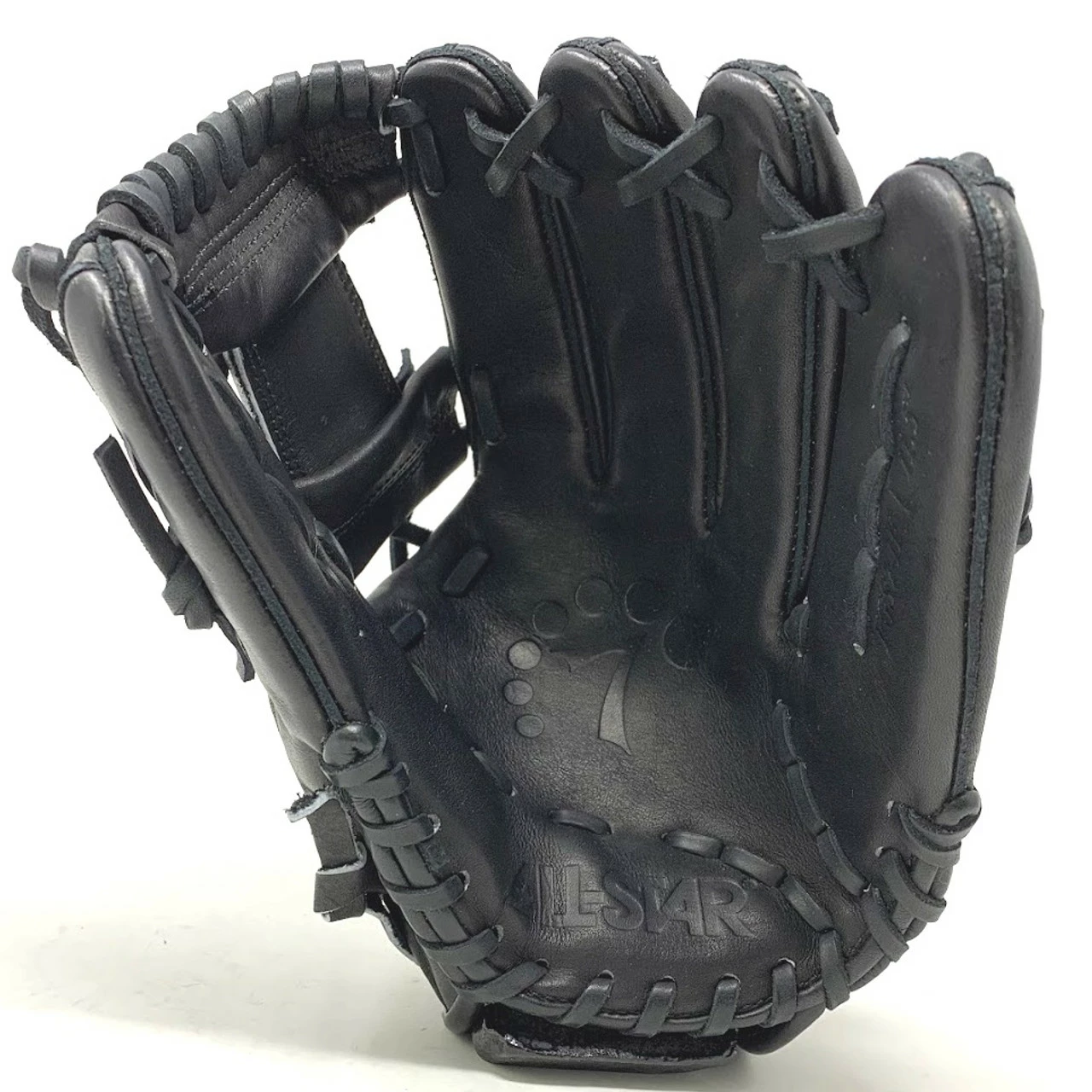 All-Star FGS7-IFBK Infield Baseball Glove All Black 11.5 Right Hand Throw 2 All-Star FGS7-IFBK Infield Baseball Glove All Black 11.5 Right Hand Throw - Image 2