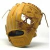 Classic Baseball Glove 11.25 Inch One Piece Tan Right Hand Throw