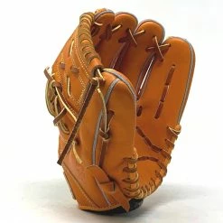 Classic Baseball Glove 11 Inch One Piece Orange Right Hand Throw -Baseball Gloves Shop IMG 5102 76060.1648162116