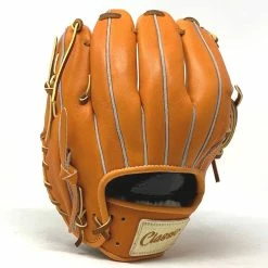 Classic Baseball Glove 11 Inch One Piece Orange Right Hand Throw -Baseball Gloves Shop IMG 5105 14273.1648162127