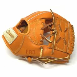 Classic Baseball Glove 11 Inch One Piece Orange Right Hand Throw -Baseball Gloves Shop IMG 5108 34061.1648162130