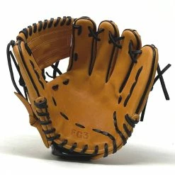 Classic Baseball Glove 11 Inch One Piece Tan Black Welt Right Hand Throw -Baseball Gloves Shop IMG 5110 00361.1649093902