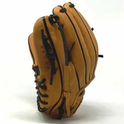 Classic Baseball Glove 11 Inch One Piece Tan Black Welt Right Hand Throw -Baseball Gloves Shop IMG 5116 06617.1649093896