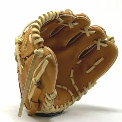 Classic Baseball Glove 10 Inch Trainer Small Hand One Piece Tan Right Hand Throw -Baseball Gloves Shop IMG 5121 41680.1668131217