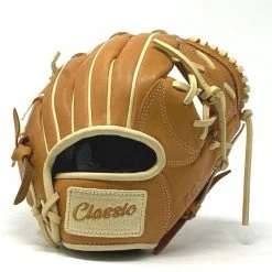 Classic Baseball Glove 10 Inch Trainer Small Hand One Piece Tan Right Hand Throw -Baseball Gloves Shop IMG 5123 21330.1668131217
