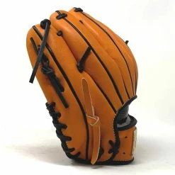 Classic Baseball Glove 11 Inch One Piece Orange Black Right Hand Throw -Baseball Gloves Shop IMG 5148 75055.1670626554