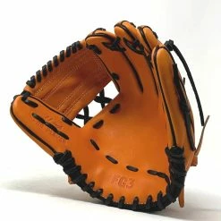 Classic Baseball Glove 11 Inch One Piece Orange Black Right Hand Throw -Baseball Gloves Shop IMG 5149 63194.1670626554