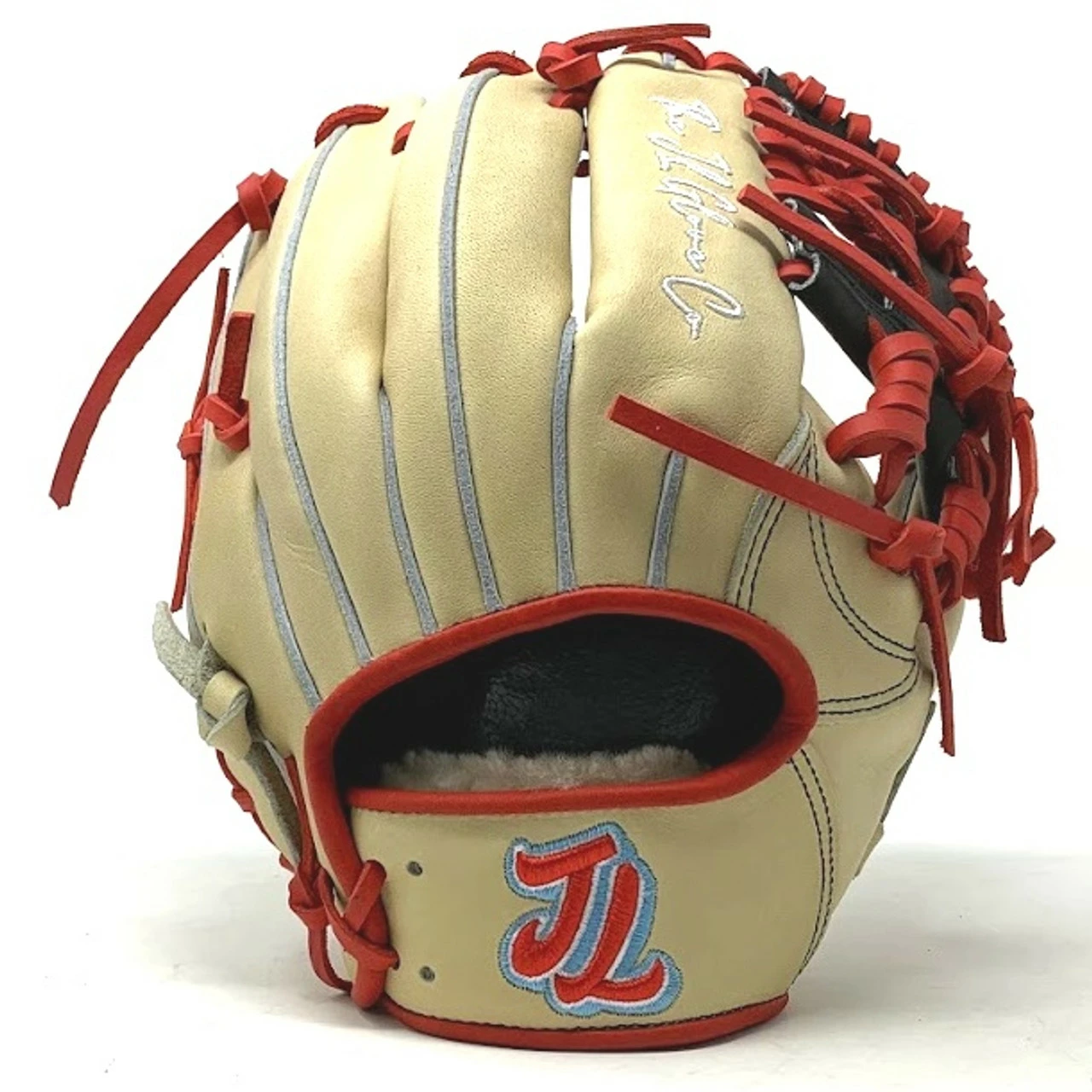 JL Glove Co Baseball Glove SO01 I-Trap Web 11.5 Inch 0522 Right Hand Throw 6 JL Glove Co Baseball Glove SO01 I-Trap Web 11.5 Inch 0522 Right Hand Throw - Image 6