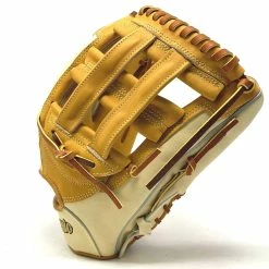 Classic Baseball Glove 12.75 Inch H Web Tan Blonde Right Hand Throw -Baseball Gloves Shop IMG 5582 75625.1657228942