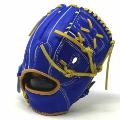 Custom Pro US Kip Blue Gold 12 Inch Baseball Glove Right Hand Throw -Baseball Gloves Shop IMG 5628 43941.1670176924