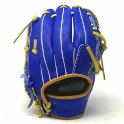 Custom Pro US Kip Blue Gold 12 Inch Baseball Glove Right Hand Throw -Baseball Gloves Shop IMG 5632 69352.1670176924