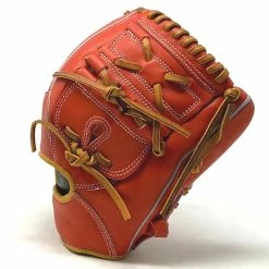 Custom Pro US Kip Red Tan 12 Inch Baseball Glove Right Hand Throw