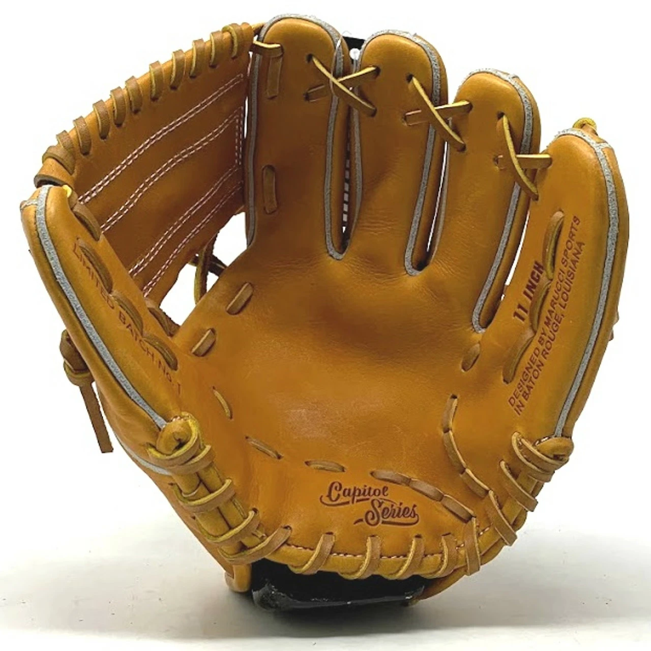 Marucci Capitol Horween Baseball Glove 51A1 11.00 One Piece Web Right Hand Throw 2 Marucci Capitol Horween Baseball Glove 51A1 11.00 One Piece Web Right Hand Throw - Image 2